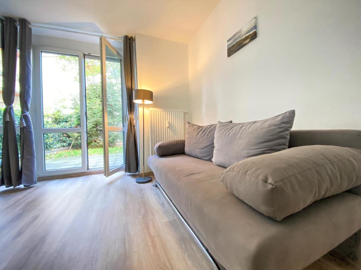 Wohlfuehl-Apartment Mit Kostenfreier Tiefgarage, Wifi & Terrasse Lipcse Kültér fotó