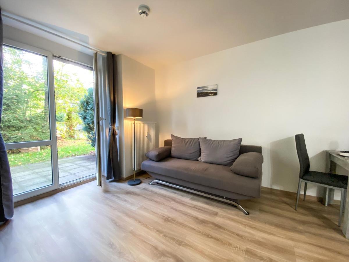 Wohlfuehl-Apartment Mit Kostenfreier Tiefgarage, Wifi & Terrasse Lipcse Kültér fotó