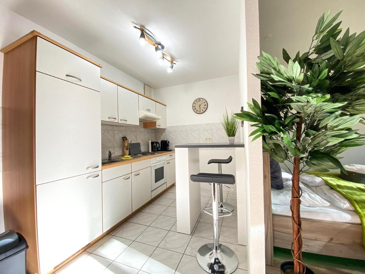 Wohlfuehl-Apartment Mit Kostenfreier Tiefgarage, Wifi & Terrasse Lipcse Kültér fotó