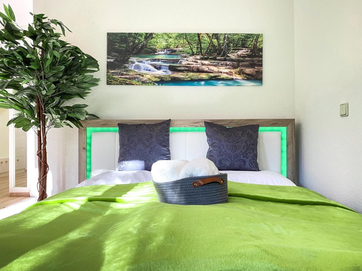 Wohlfuehl-Apartment Mit Kostenfreier Tiefgarage, Wifi & Terrasse Lipcse Kültér fotó