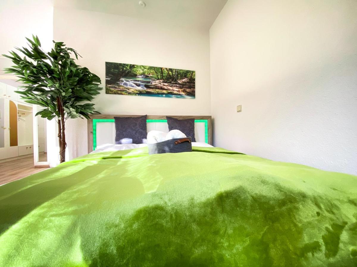 Wohlfuehl-Apartment Mit Kostenfreier Tiefgarage, Wifi & Terrasse Lipcse Kültér fotó